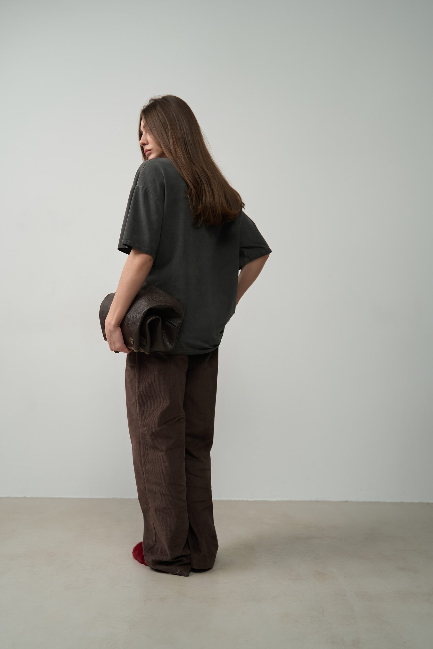 Футболка МАNTRA з вареної бавовни Графіт виварений, STD(Сандарт)