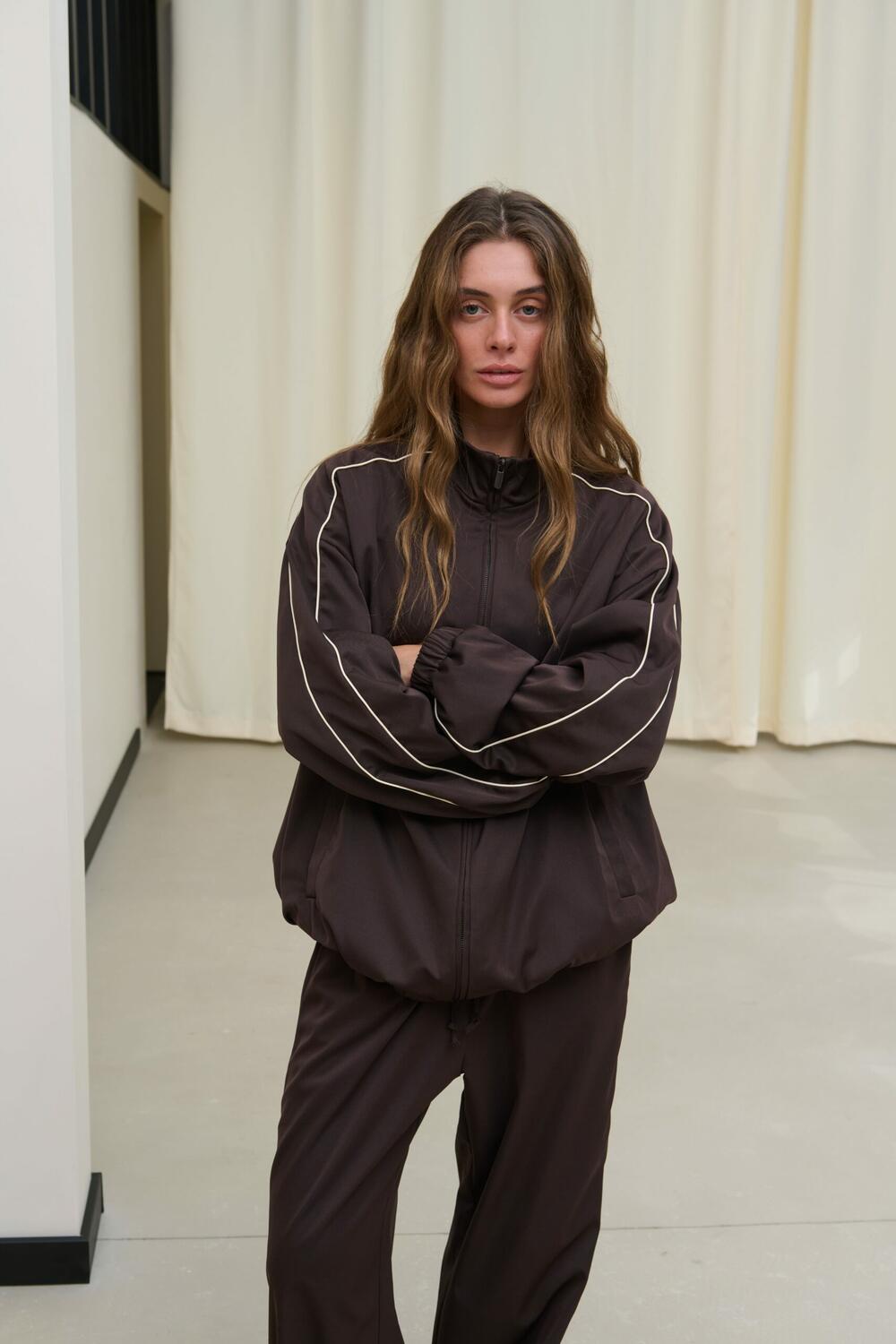 Бомбер у вінтажному стилі 