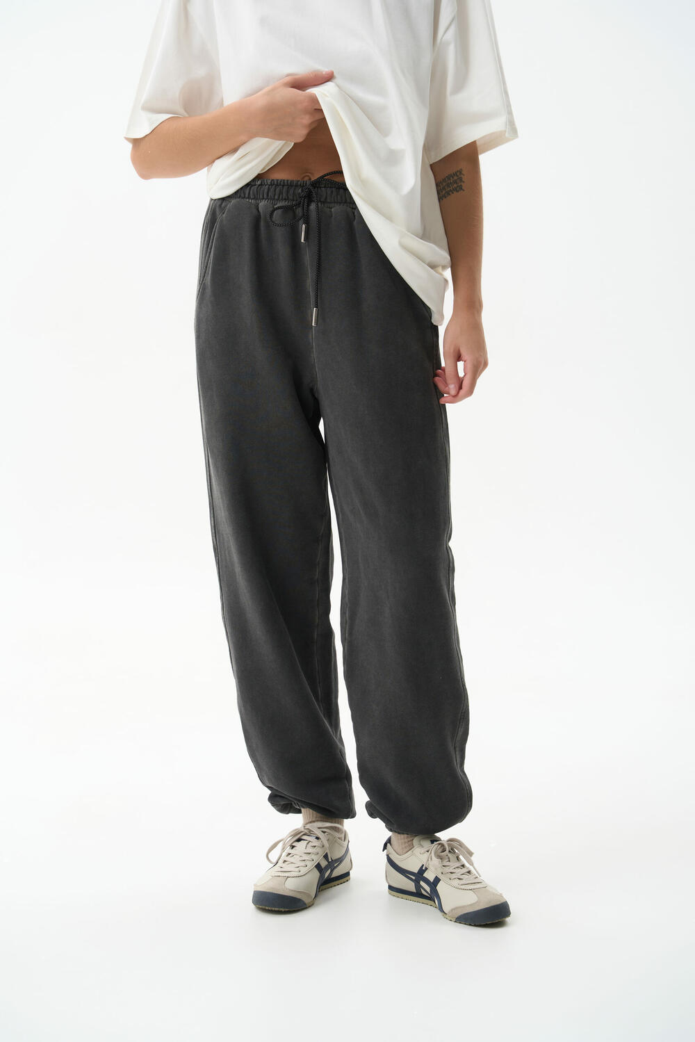 Джогери з вареної бавовни Chrom 