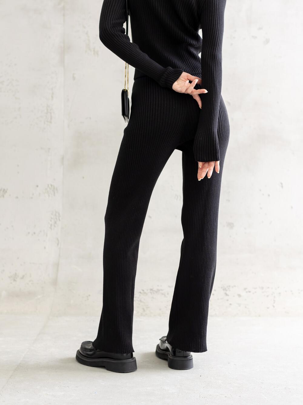 Костюм вязаний HARVEST Чорний, STD(Сандарт)