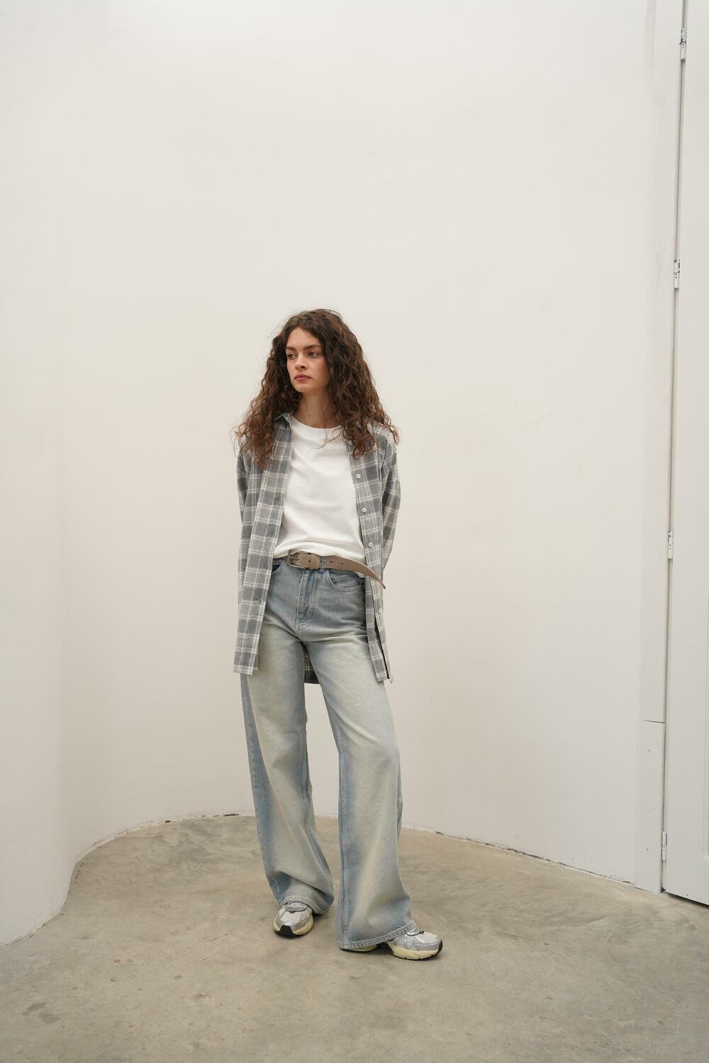 Джинси ПРЯМОГО КРОЮ RH-24-0191 Блакитний DENIM, 36