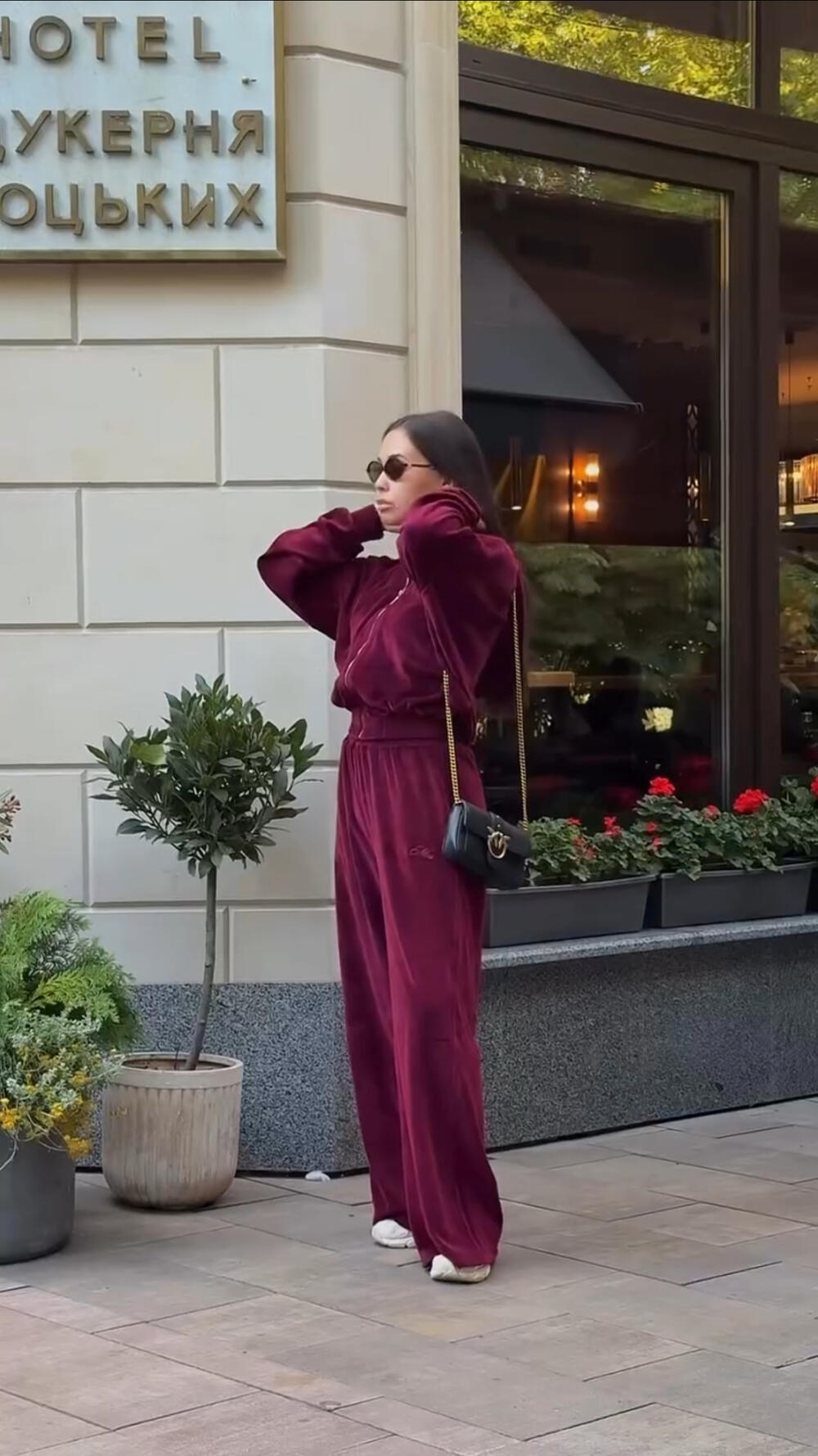 Спортивний костюм MOA Бургунді, XS/S