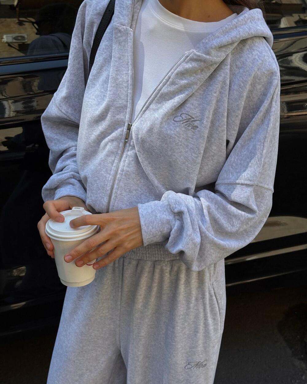 Спортивний костюм  MOA св.Сіра меланж, XS/S