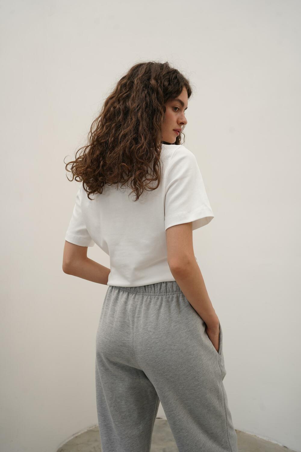 Футболка NEW BASIC Молочний, ХS