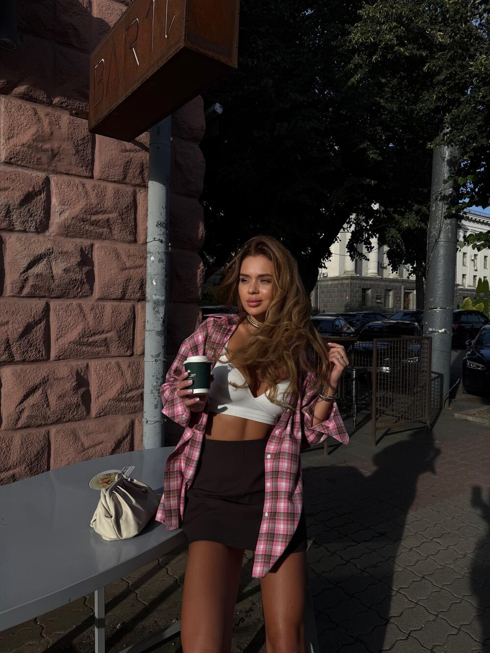 Сорочка Аризона Рожевий, S