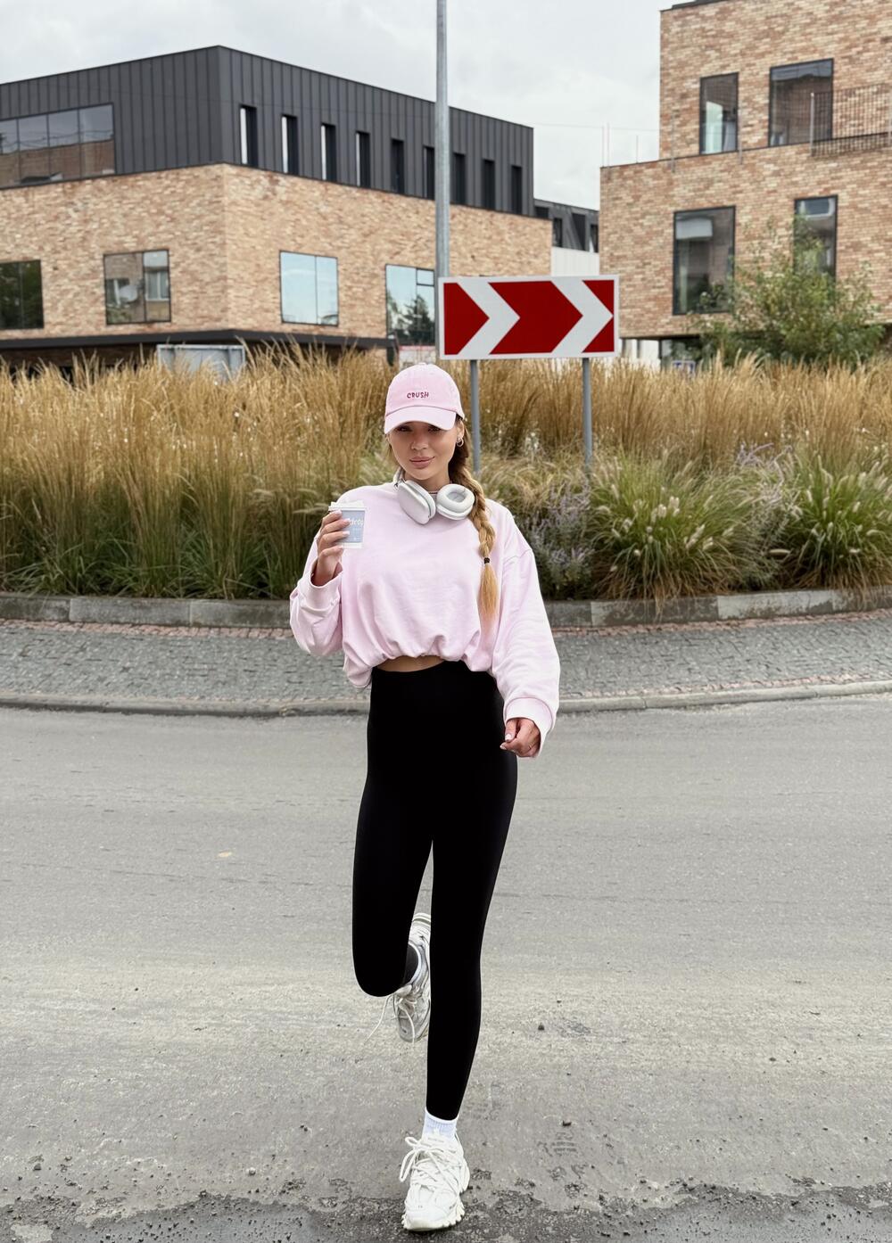 Лосини SPORT з пуш-ап ефектом Чорний, XS/S