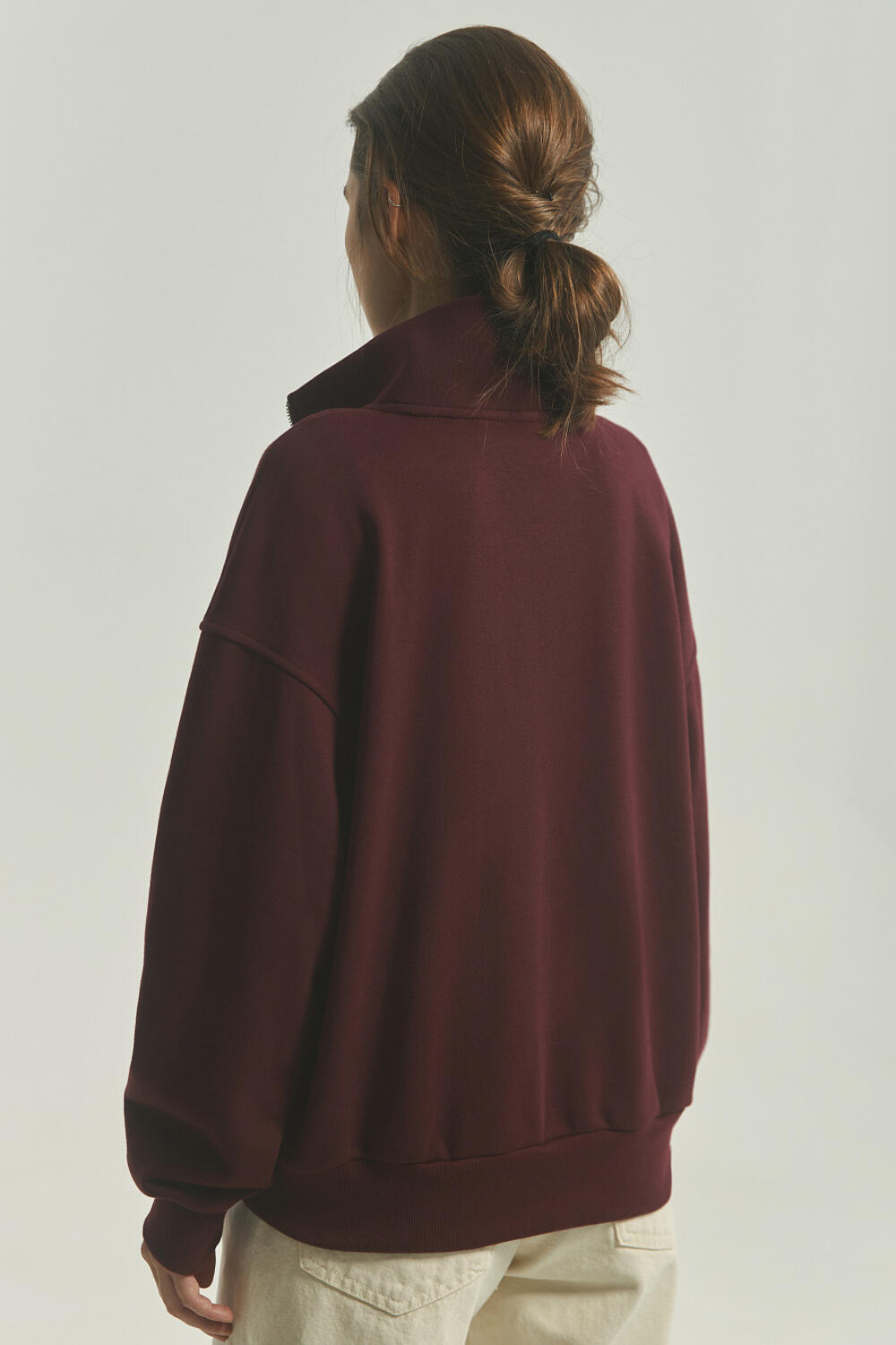 Світшот АЛЬПІС Вишневий, ХS