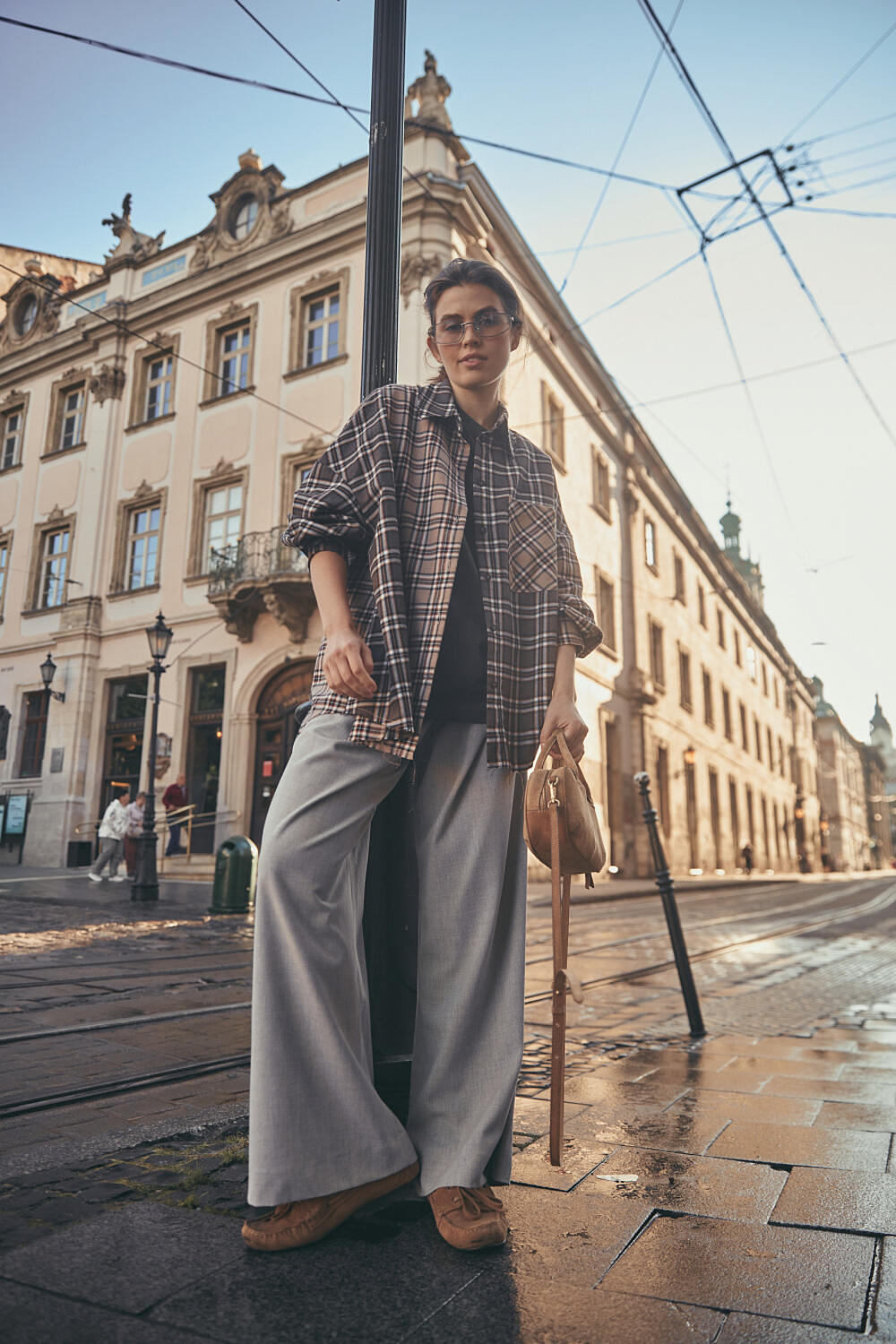 Брюки БРЕНДІ Сірий, L