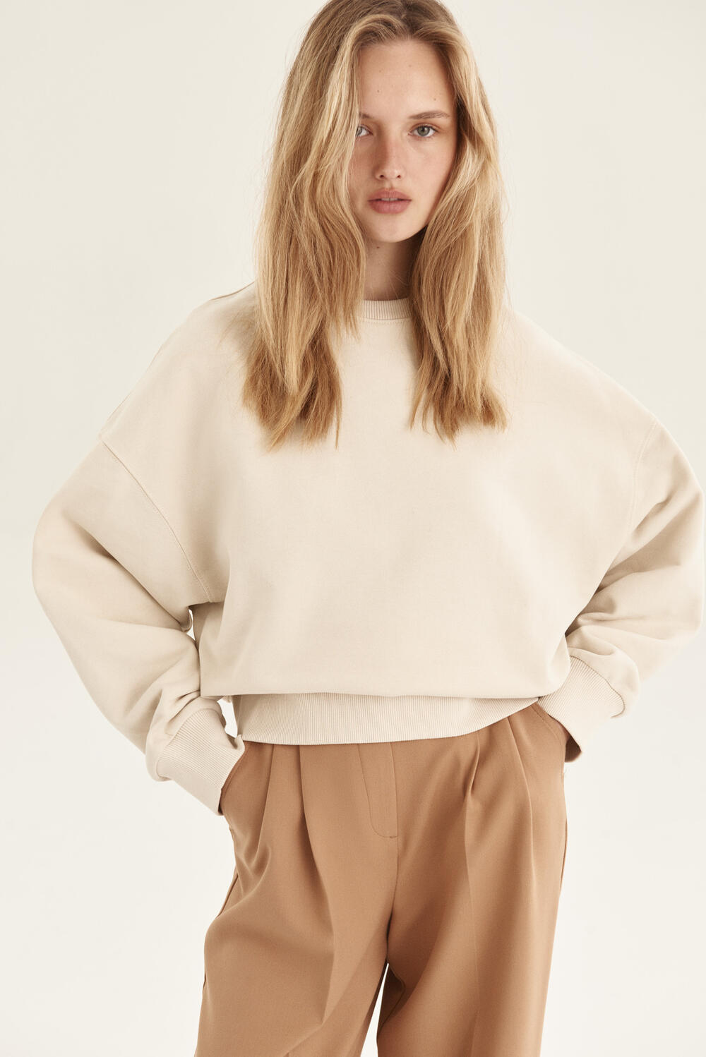 Брюки БЕАТРІС (тепла тканина) Кемел, L