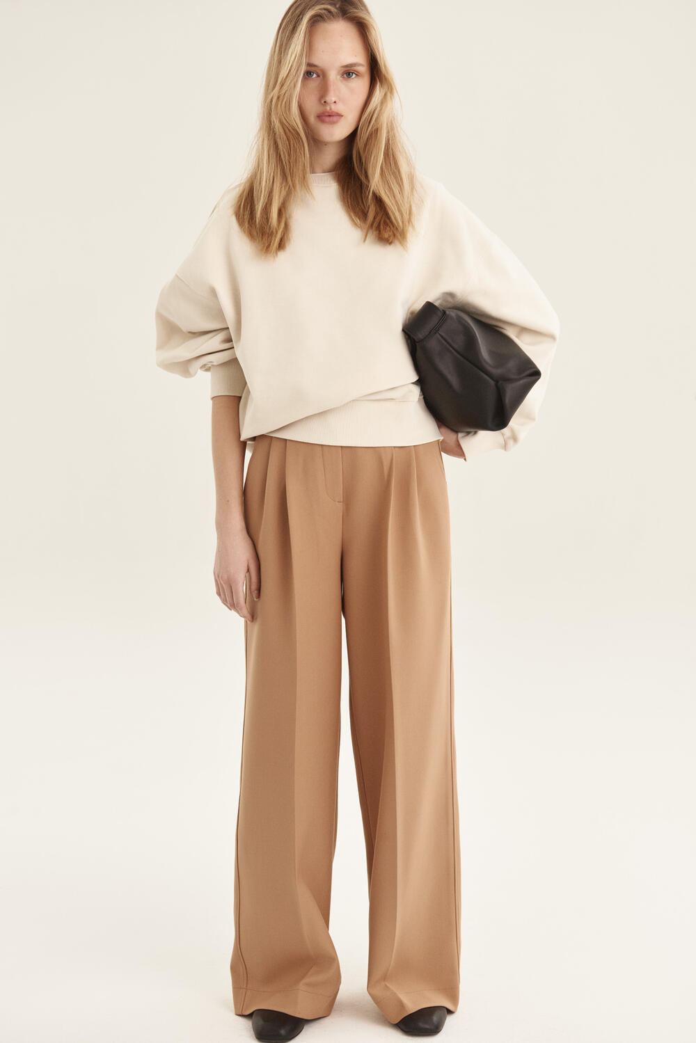 Брюки БЕАТРІС (тепла тканина) Кемел, L