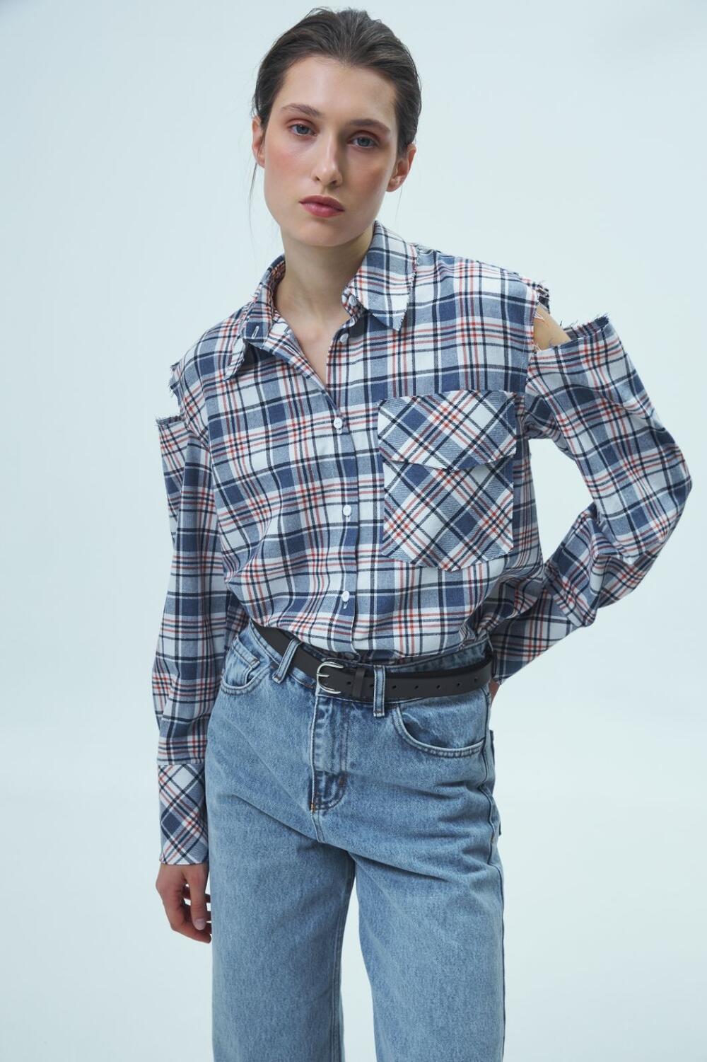 Сорочка ДРЕЙМ Блакитний, M