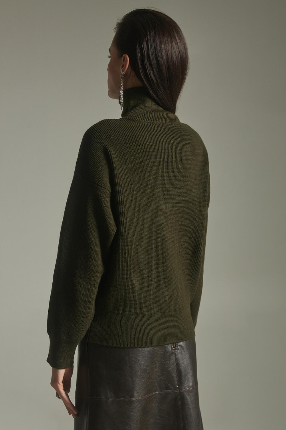 Джемпер  ЛІНДІС Oлива, ХS