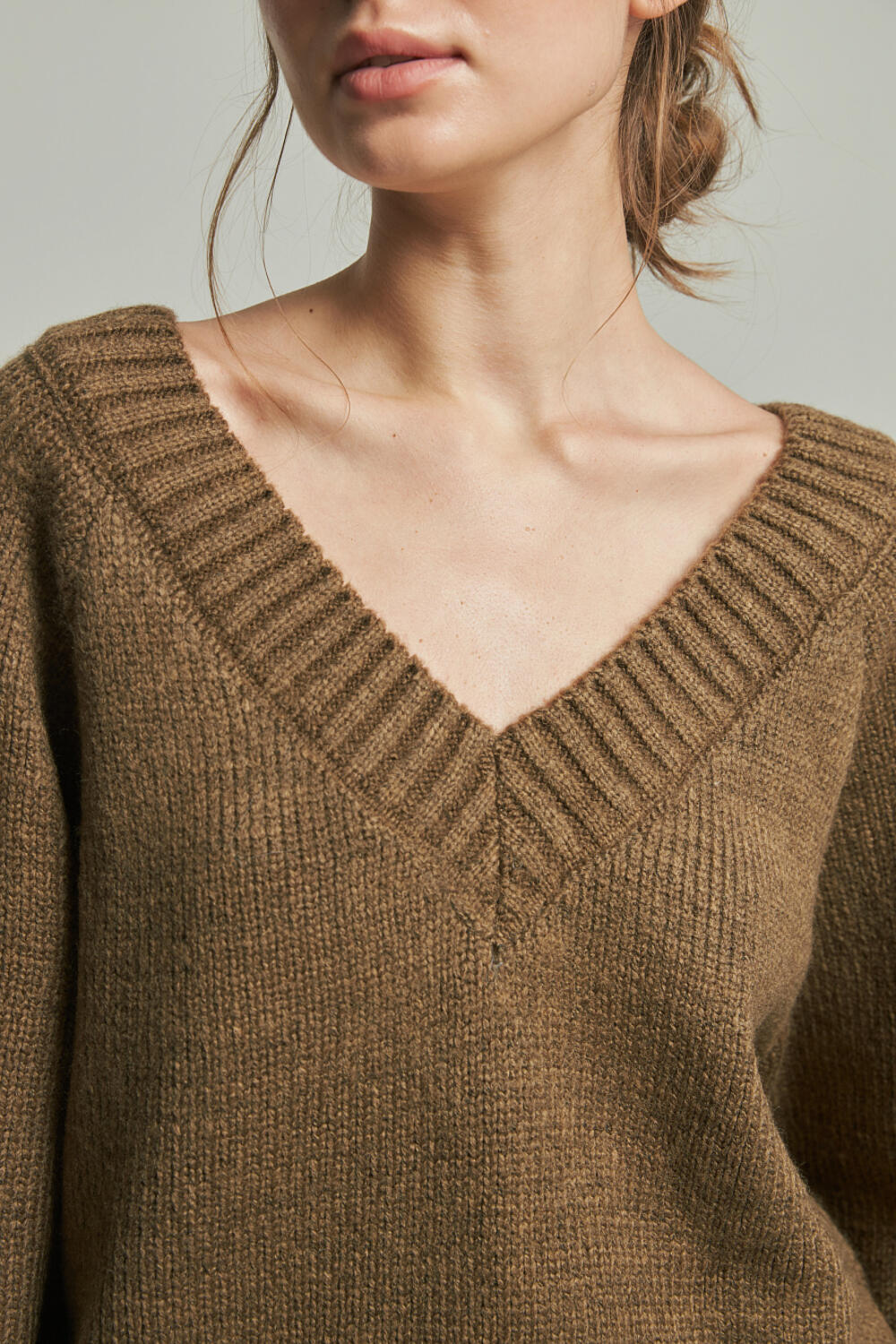 Джемпер АЛЬТЕРО Шоколадний, XS/S