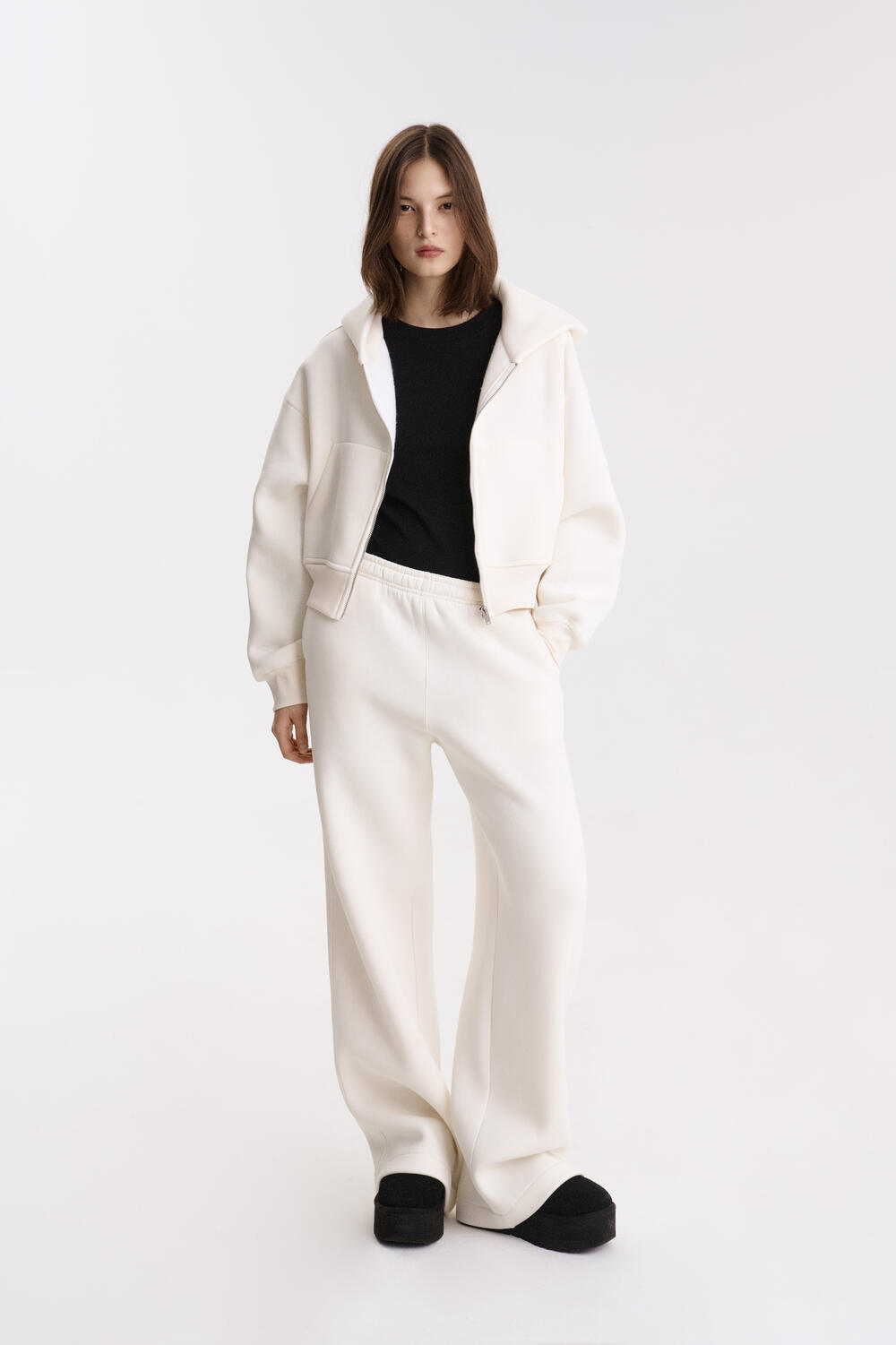 Костюм  ПРЕМІЯ+ЛУКАС (фліс) Молочний, M