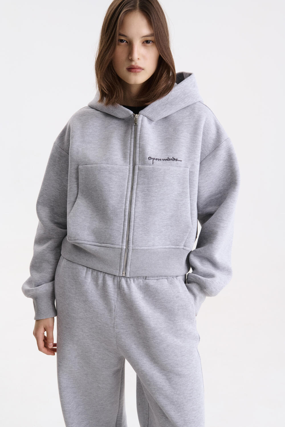 Костюм  ПРЕМІЯ+ЛУКАС (фліс) Сірий меланж, M