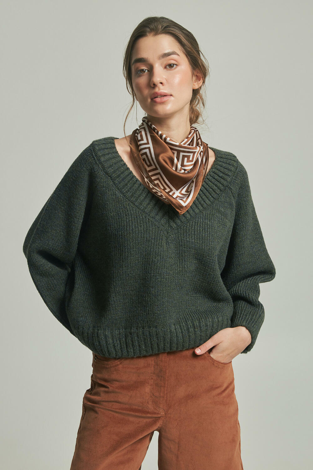 Джемпер АЛЬТЕРО Зелений, XS/S