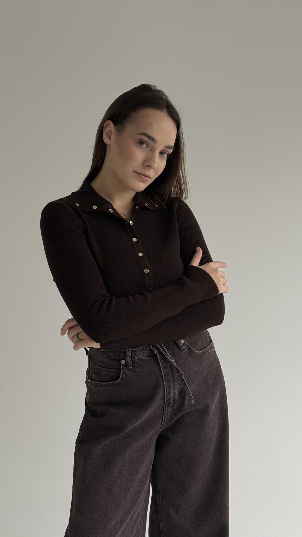 Светр приталений 10686 