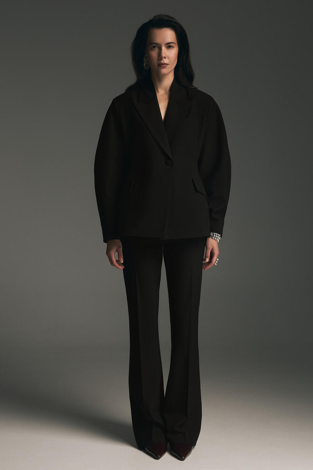 Брюки НАСЕЛЬ Чорний, S