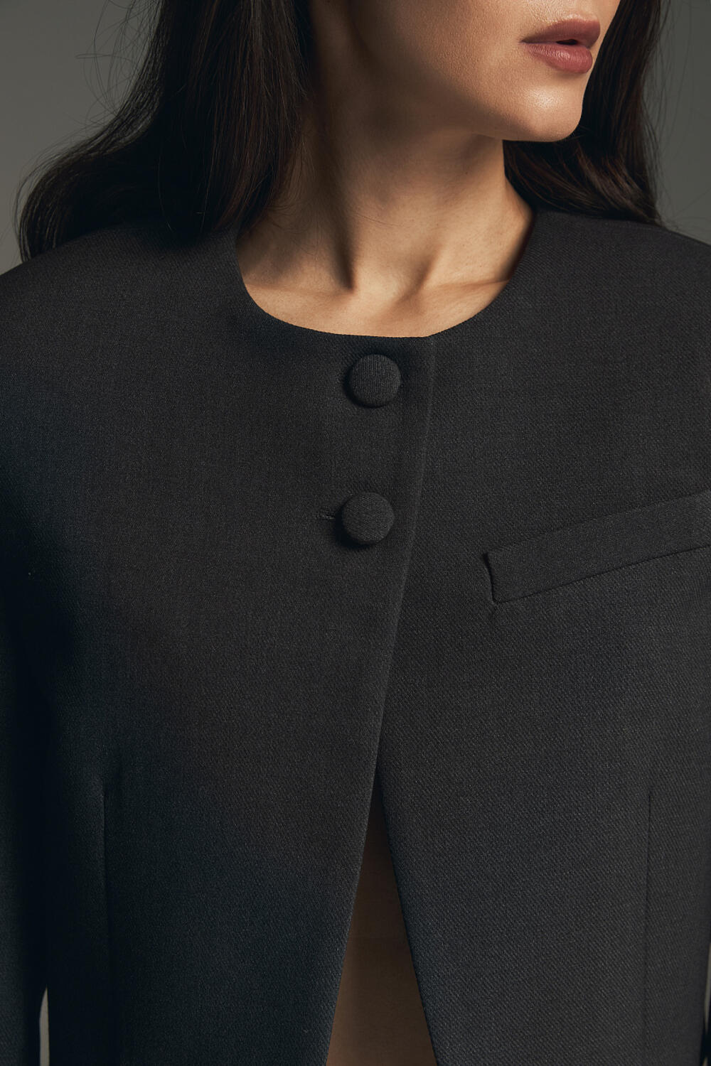 Жакет Сіона Темно сірий, XS/S