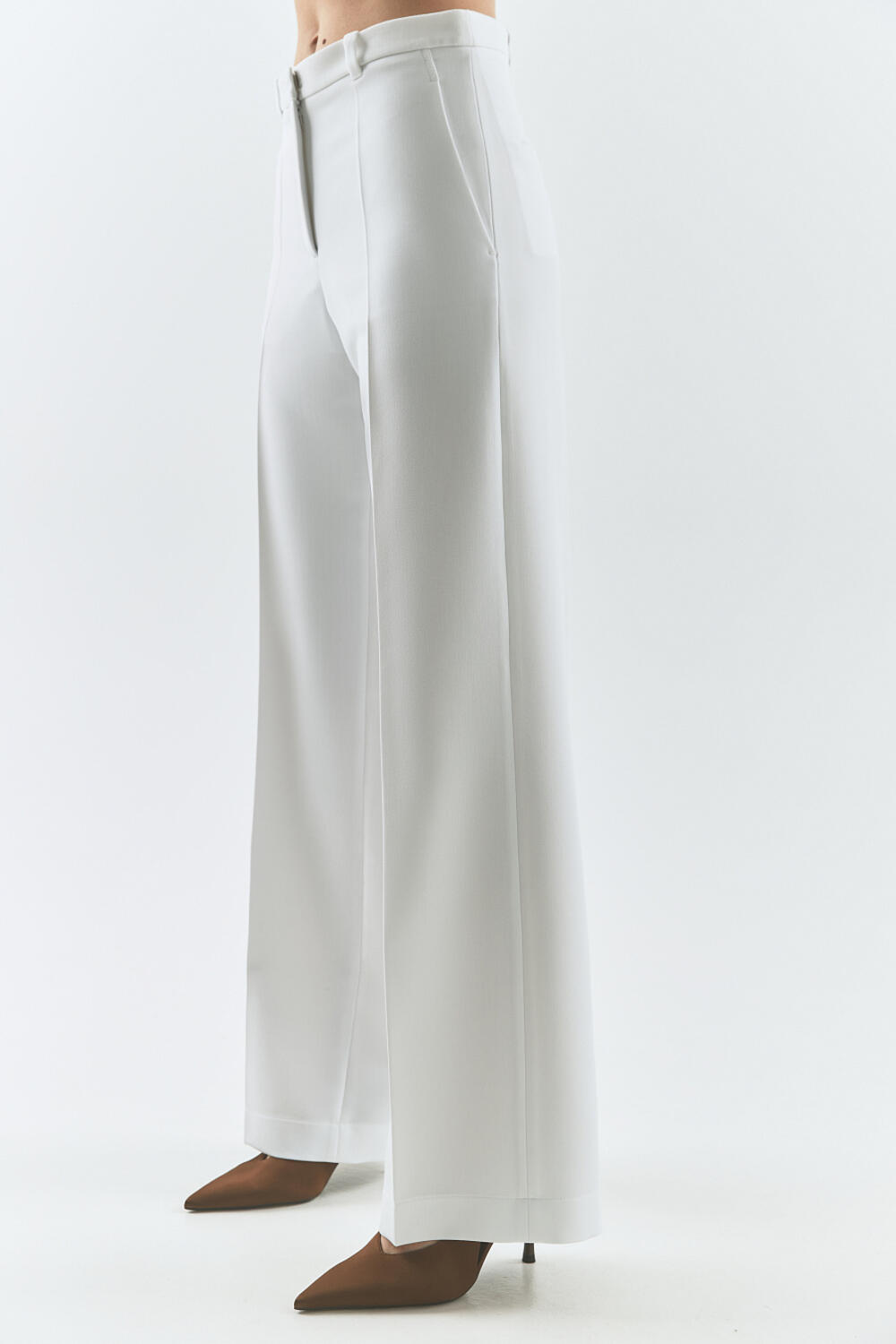 Брюки Зефрен Білий, M