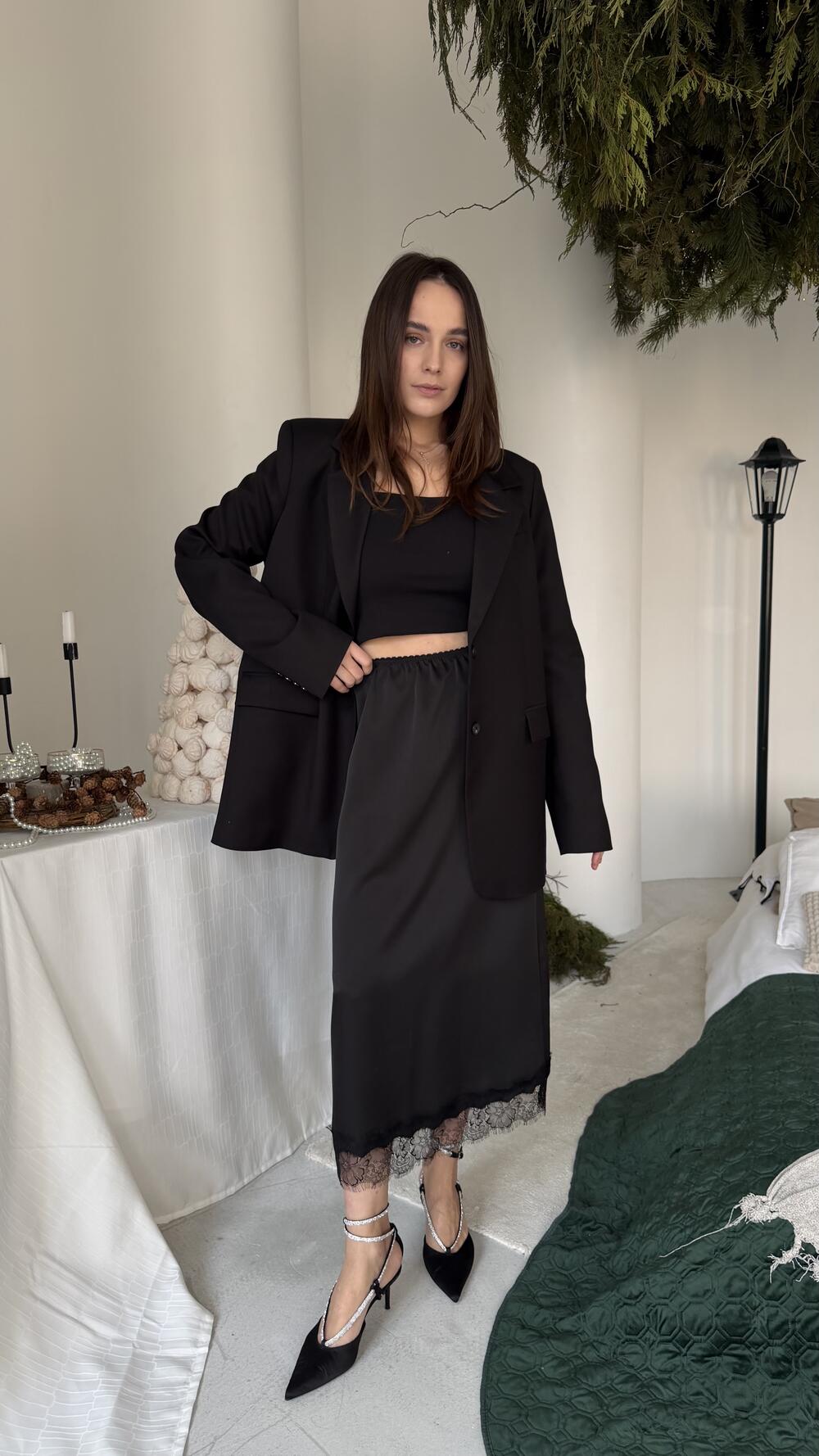 Жакет АЛІСЕНТА Чорний, S