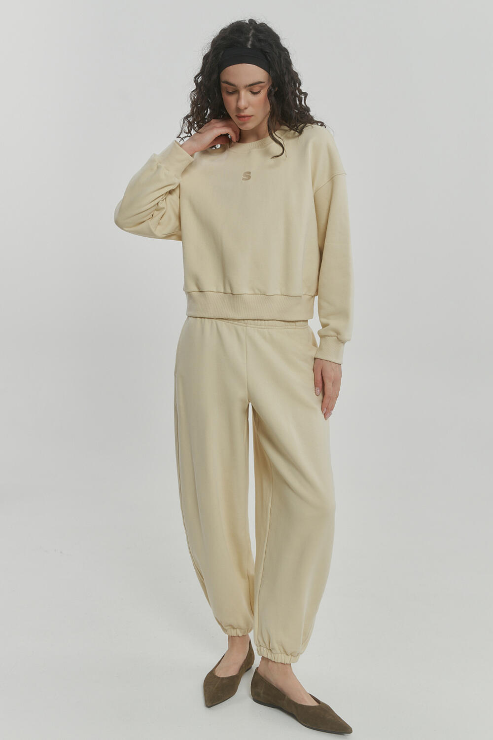 Спортивний костюм Марітан Вершкове масло, XS/S