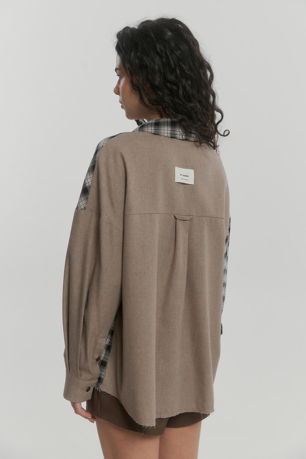 Сорочка Лісафір Чорно-бежева, XS/S