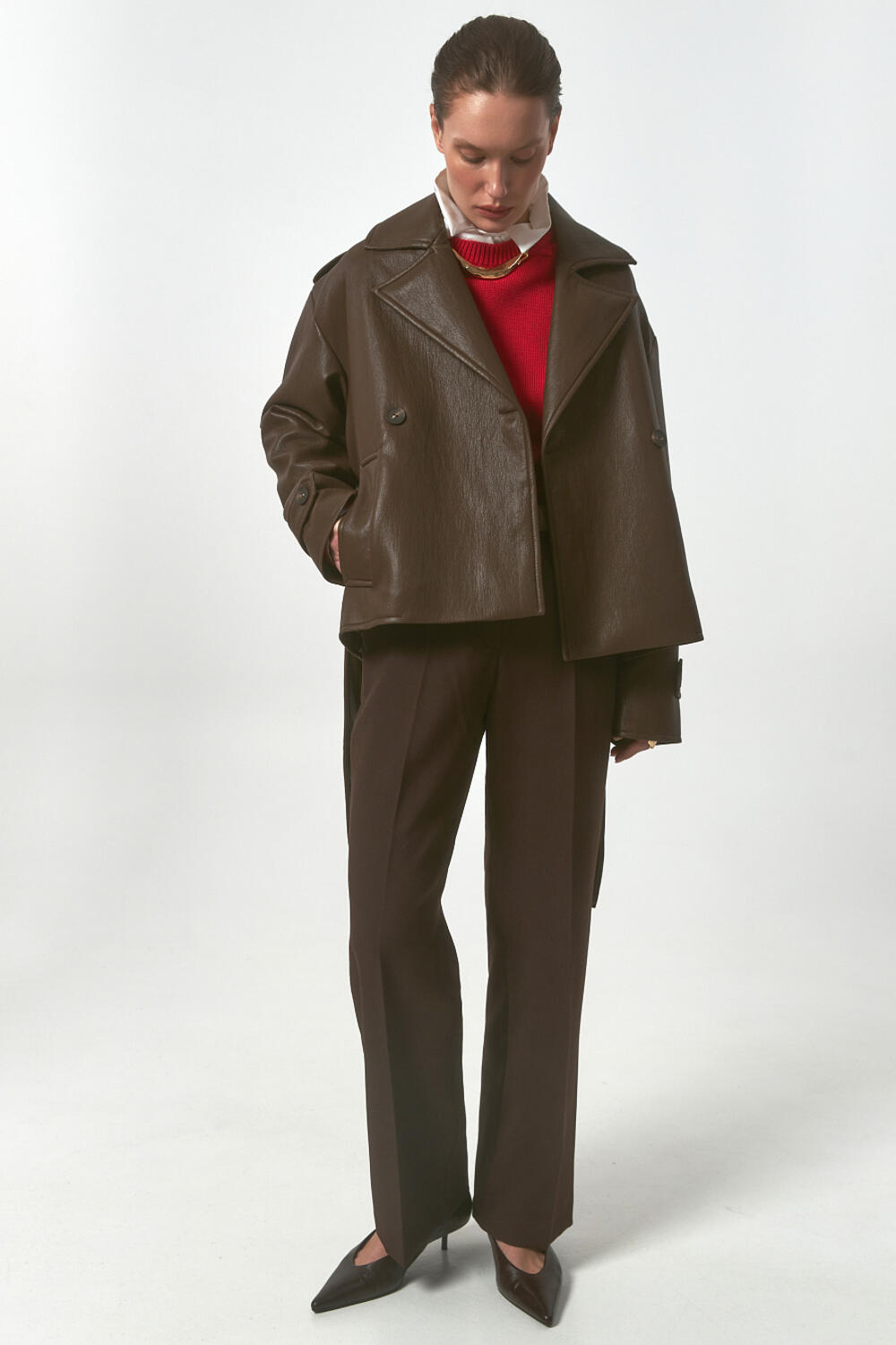 Куртка ЕССА Шоколадний, XS/S