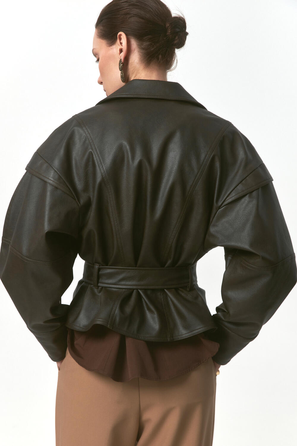 Куртка Ішура 2 чорно-коричнева, M