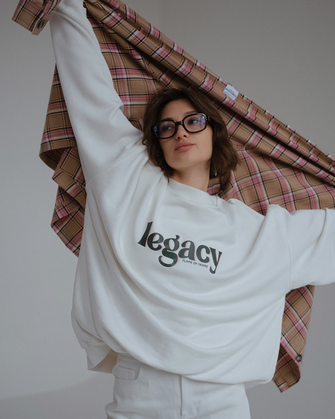 Світшот COZY Білий, one size