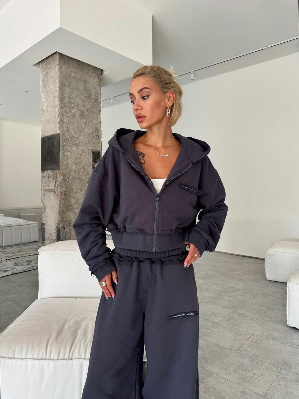 Кофта Orbit Графіт, one size