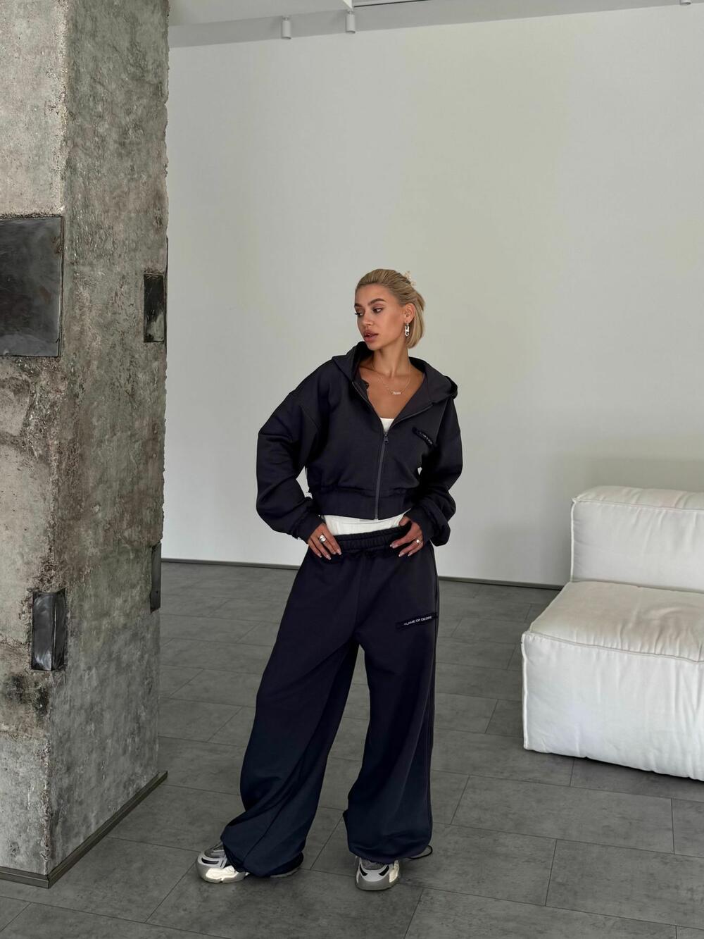 Кофта Orbit Графіт, one size