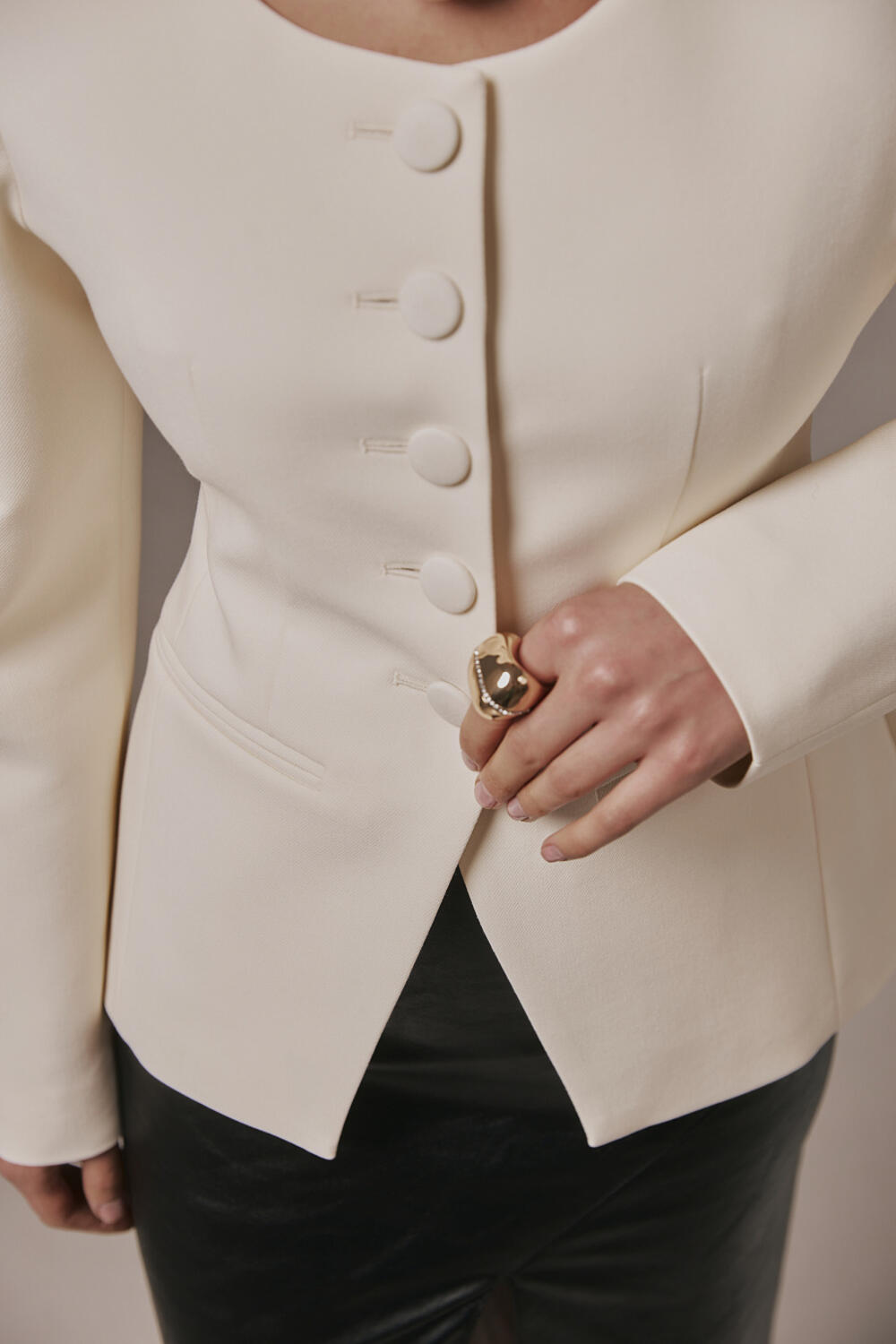 Жакет Аксіс Молочний, M