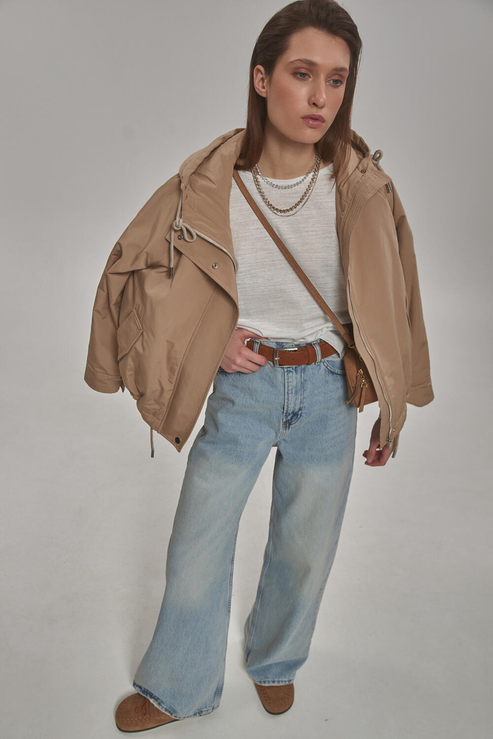 Джинси WIDE LEG (2579) Абельдіс Сіро-блакитний, 38