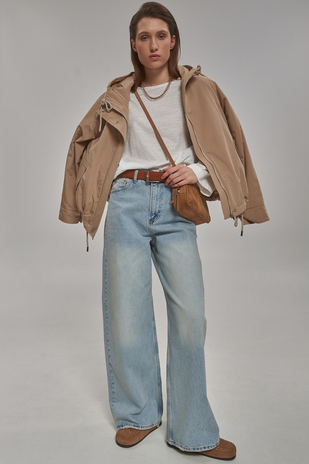 Джинси WIDE LEG (2579) Абельдіс Сіро-блакитний, 38