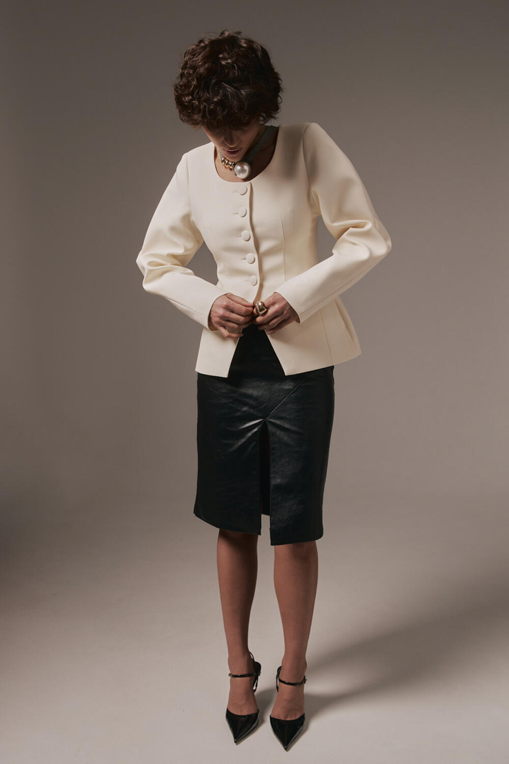 Жакет Аксіс Молочний, L