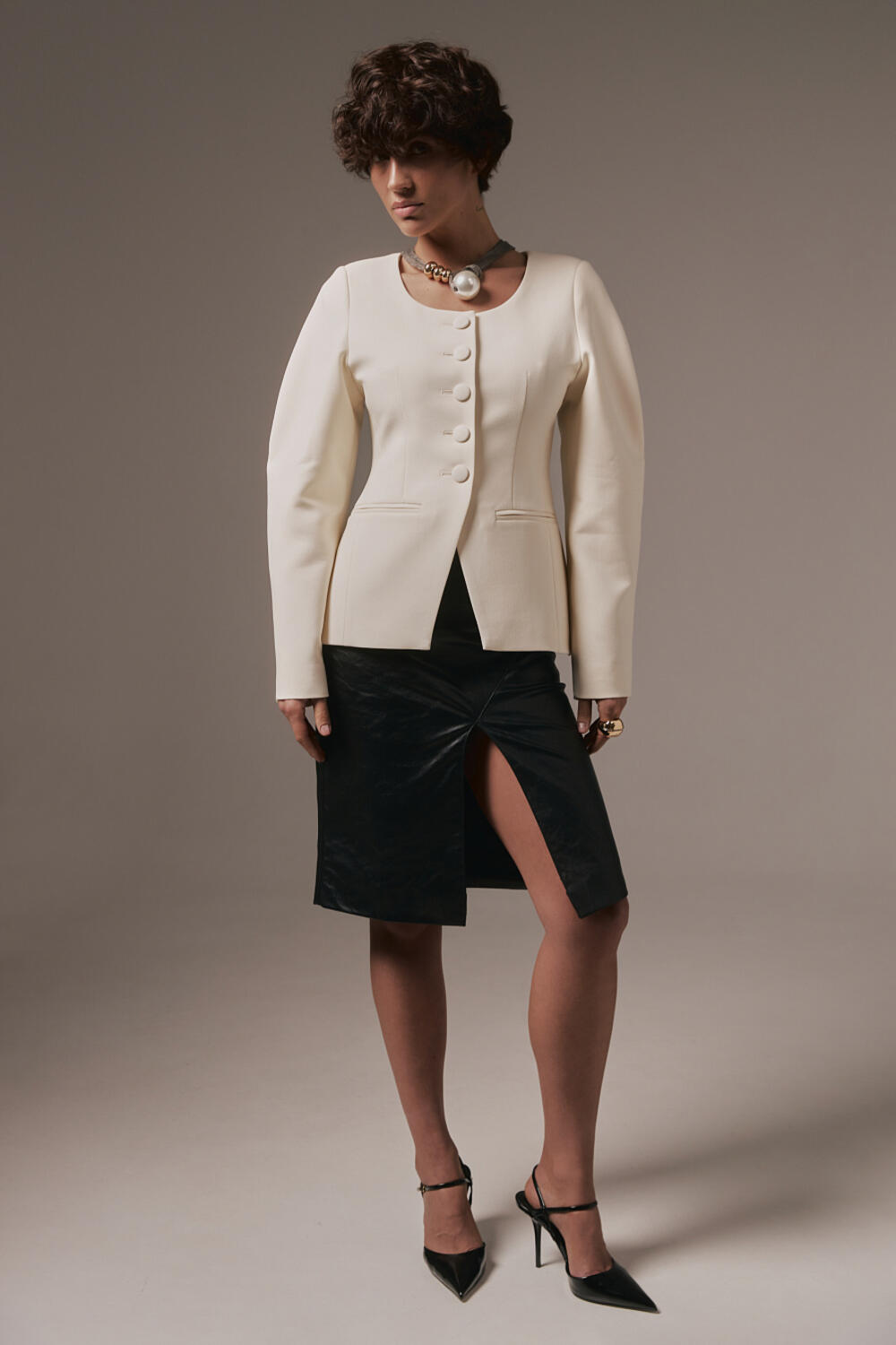 Жакет Аксіс Молочний, L