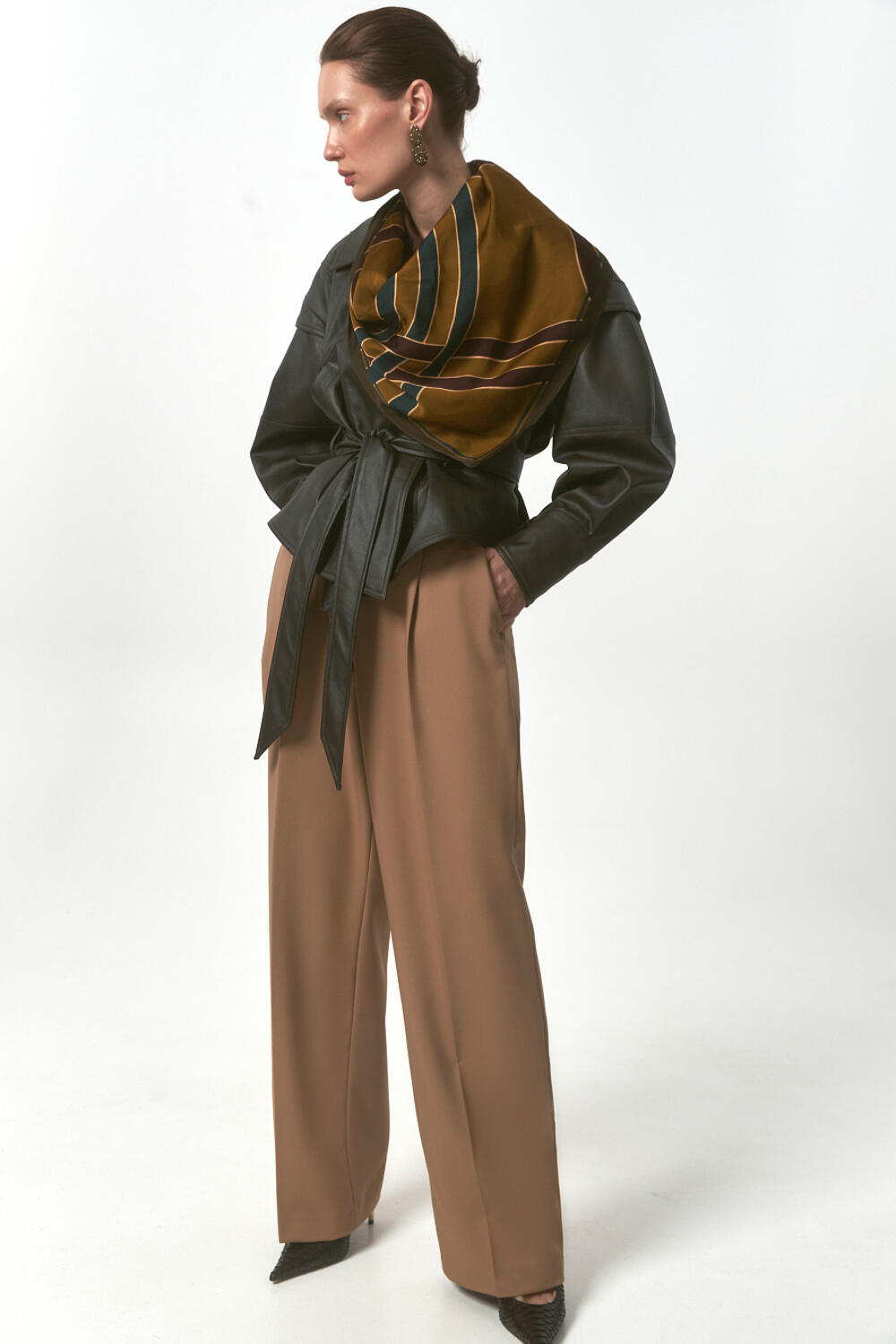 Брюки Нерос Бежевий, S