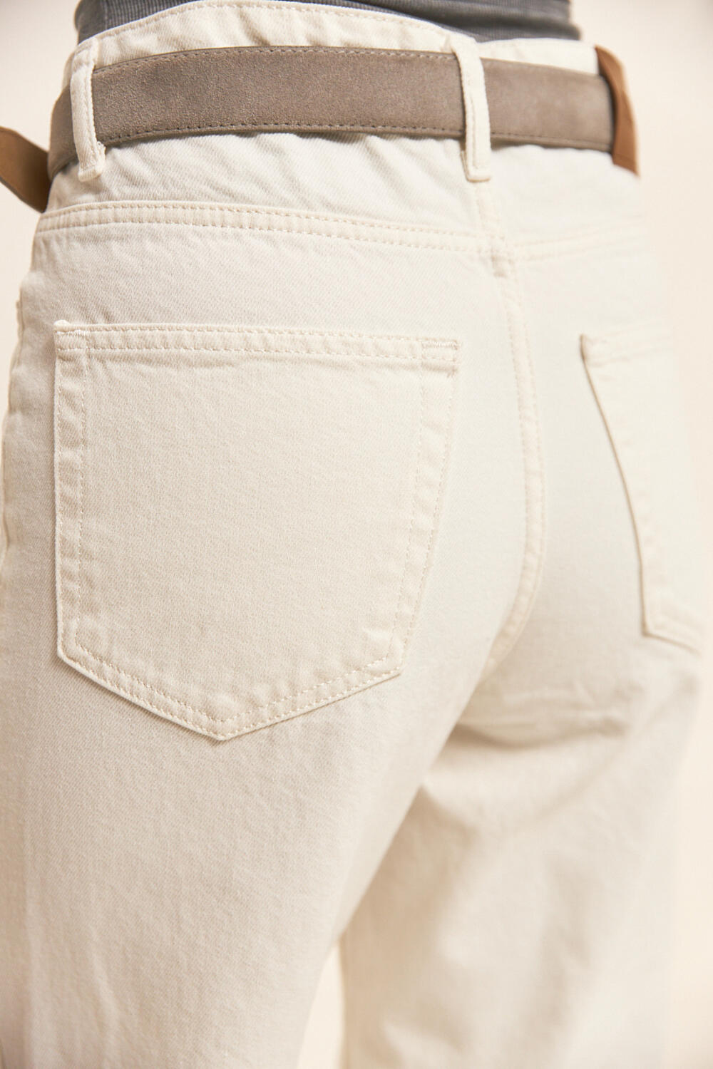 Джинси WIDE LEG (2550) КРЕГО 2 Молочний, 34