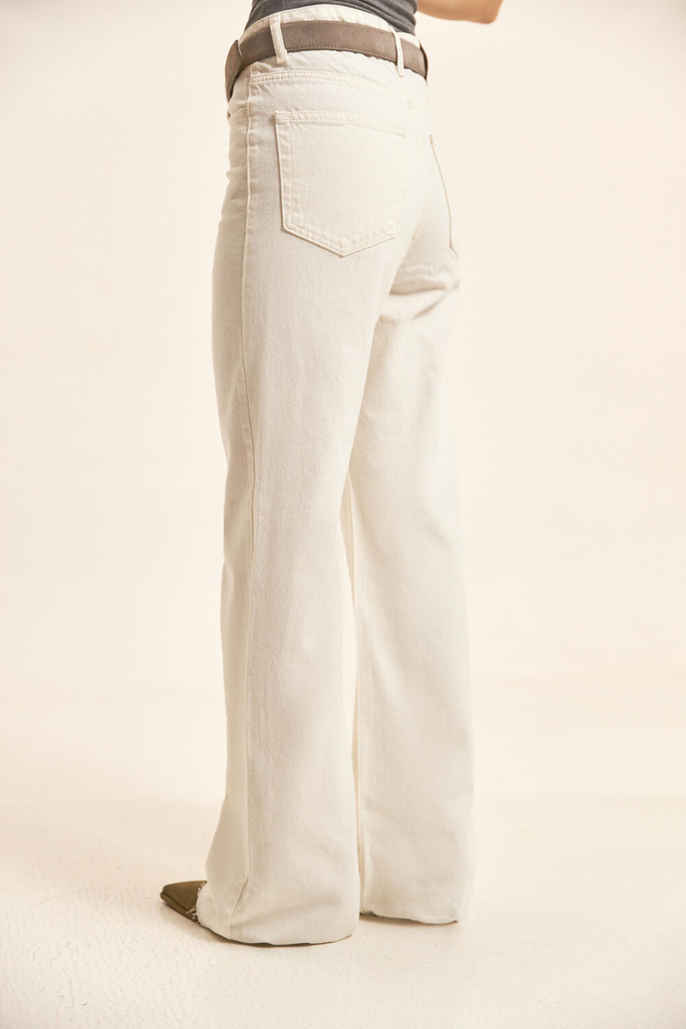 Джинси WIDE LEG (2550) КРЕГО 2 Молочний, 34