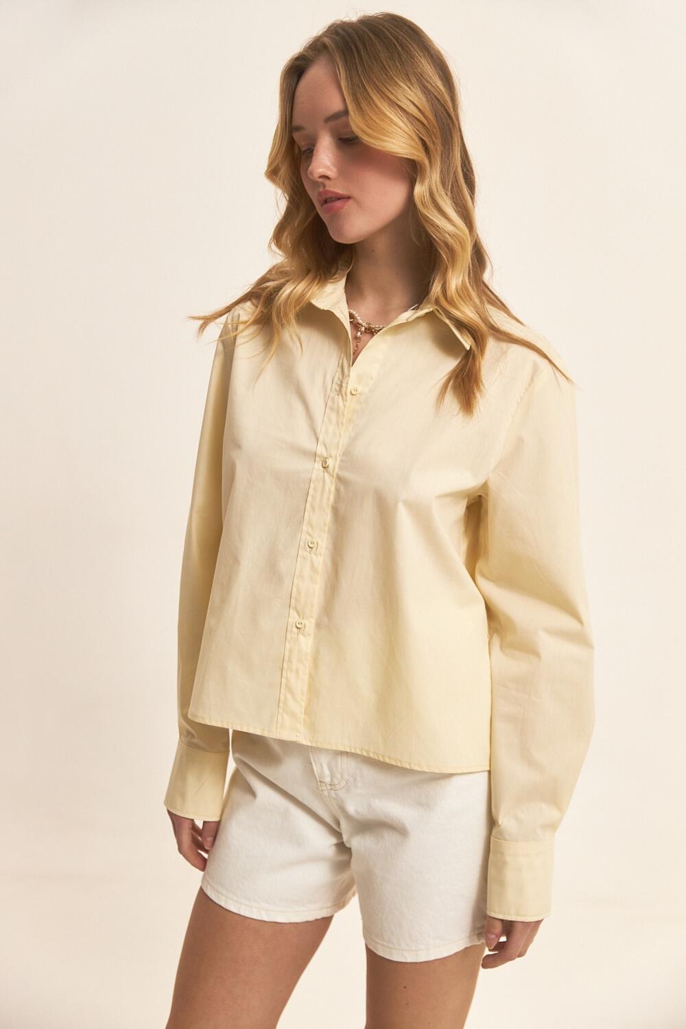 Сорочка Даріон Вершкове масло, ХS
